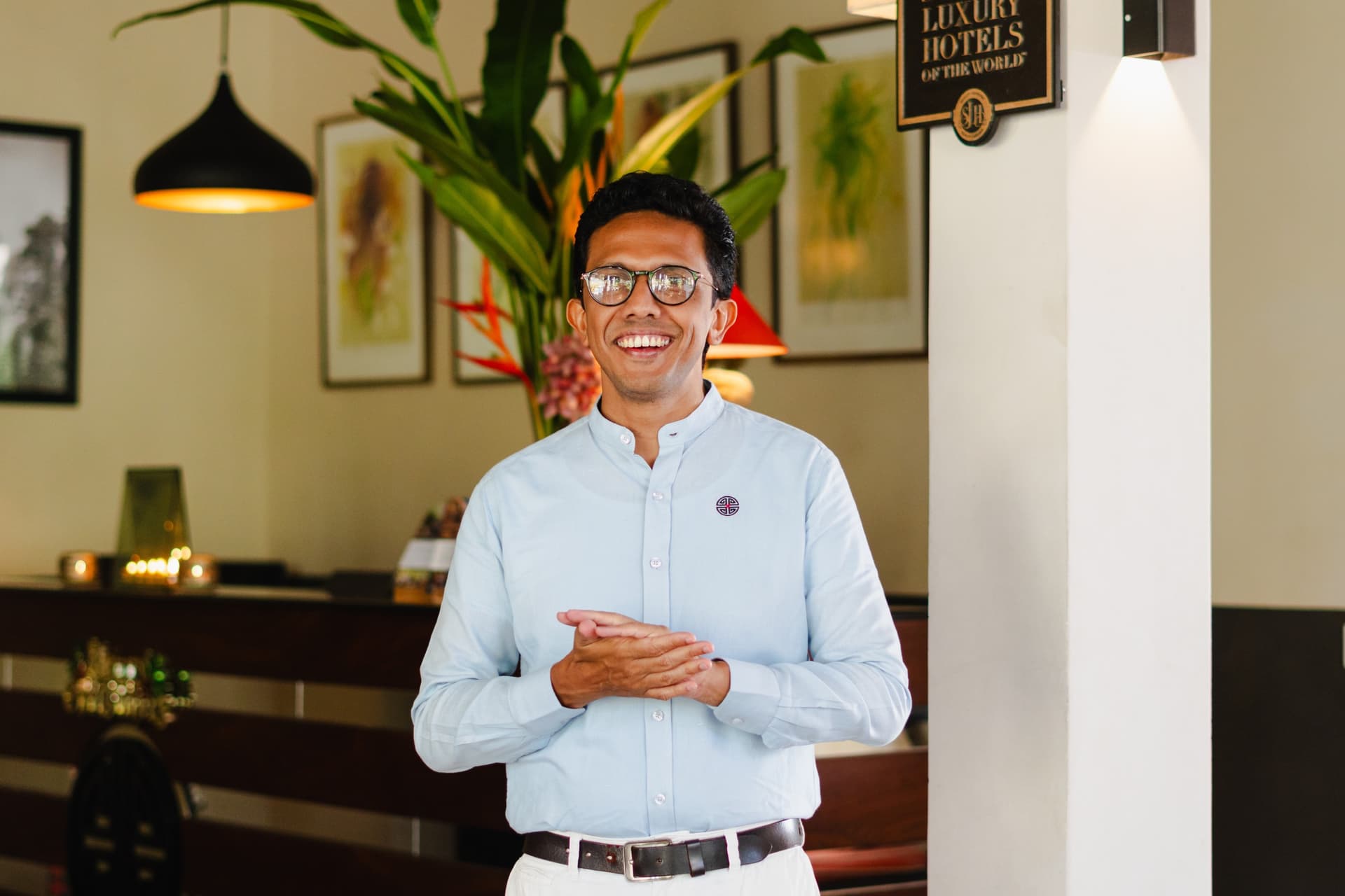Dilin at work. A portrayal of 15 years work in hospitality and transformative travel.